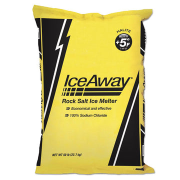 Ice-A-Way® Rock Salt, 50lb Bag freeshipping - TVN Wholesale